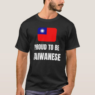 Proud om Taiwanees te zijn T-shirt
