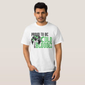 Proud om te worden verkouden - schildpad t-shirt (Voorkant volledig)