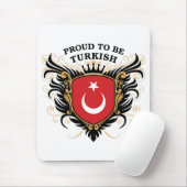 Proud om Turks te worden Muismat (Met muis)