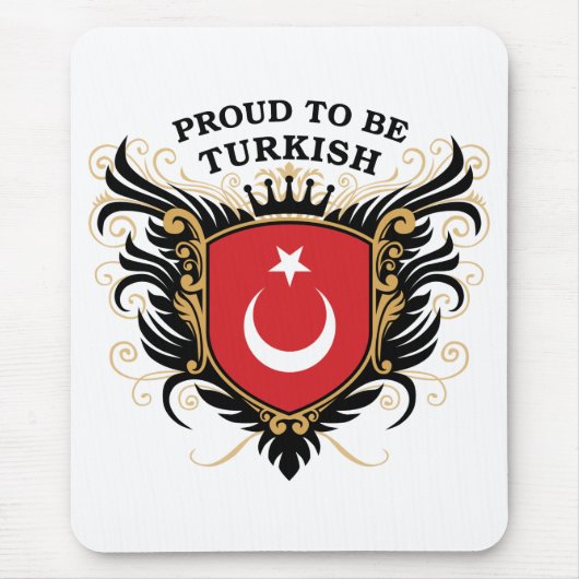 Proud om Turks te worden Muismat (Voorkant)