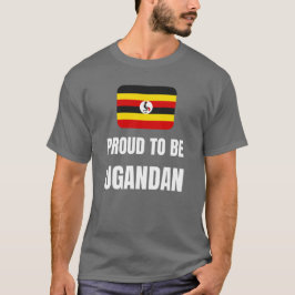 Proud om Ugandese te zijn T-shirt