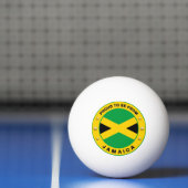 Proud om uit Jamaica te komen Pingpongbal (Net)