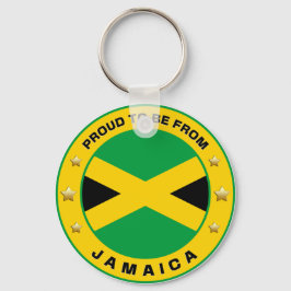 Proud om uit Jamaica te komen Sleutelhanger