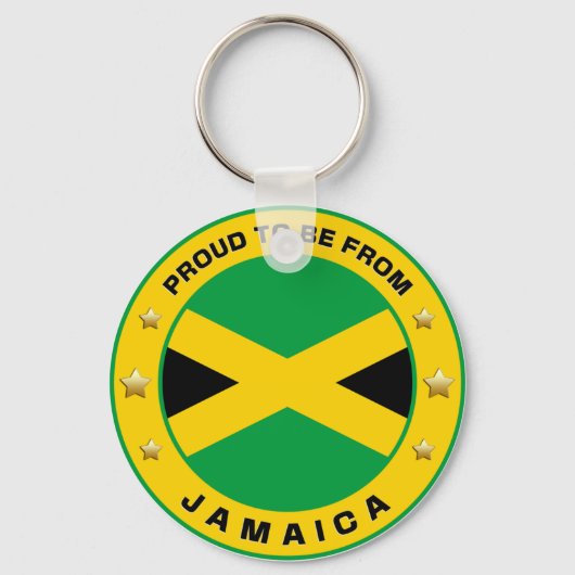 Proud om uit Jamaica te komen Sleutelhanger (Voorkant)