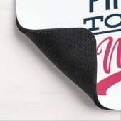 Proud om verpleegster te worden muismat (Hoek)