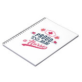 Proud om verpleegster te worden notitieboek (Linkerzijde)