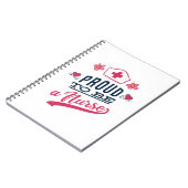 Proud om verpleegster te worden notitieboek (Linkerzijde)