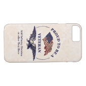 Proud om veteraan te worden Case-Mate iPhone case (Achterkant (Horizontaal))