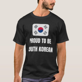 Proud om Zuid-Koreaans te zijn T-shirt