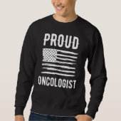 Proud Oncologist Profession American Flag Trui (Voorkant)