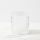 Proud oom Baby Boy T-shirts en cadeautjes Matglas Koffiemok (Center)