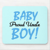 Proud oom Baby Boy T-shirts en cadeautjes Muismat (Voorkant)