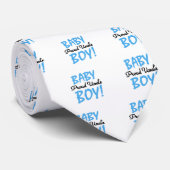 Proud oom Baby Boy T-shirts en cadeautjes Stropdas (Opgerold)