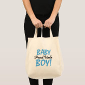 Proud oom Baby Boy T-shirts en cadeautjes Tote Bag (Voorkant (product))