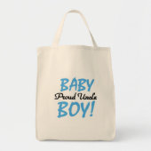 Proud oom Baby Boy T-shirts en cadeautjes Tote Bag (Voorkant)