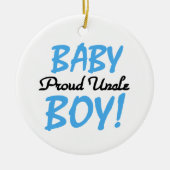 Proud oom Baby Gifts Keramisch Ornament (Voorkant)