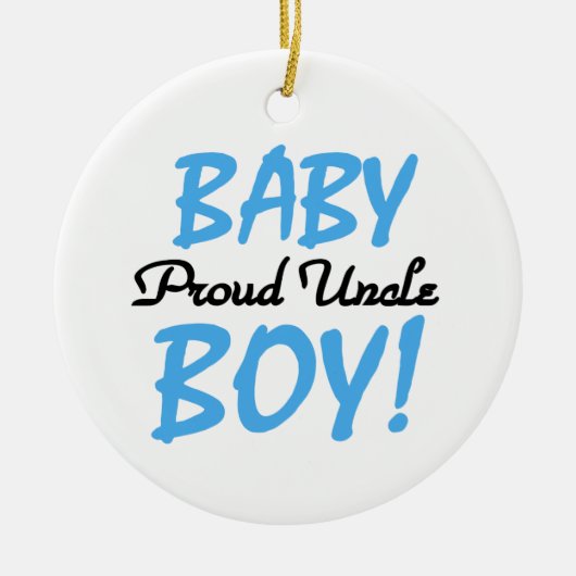 Proud oom Baby Gifts Keramisch Ornament (Voorkant)