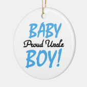 Proud oom Baby Gifts Keramisch Ornament (Links)
