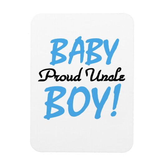 Proud oom Baby Gifts Magneet (Verticaal)