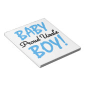 Proud oom Baby Gifts Notitieblok (Schuin)