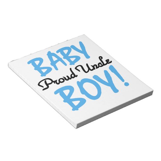 Proud oom Baby Gifts Notitieblok (Schuin)