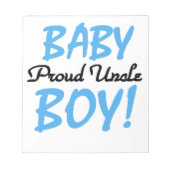 Proud oom Baby Gifts Notitieblok (Voorkant)
