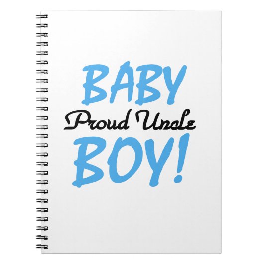 Proud oom Baby Gifts Notitieboek (Voorkant)