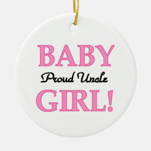 Proud oom Baby Girl Gifts Keramisch Ornament
