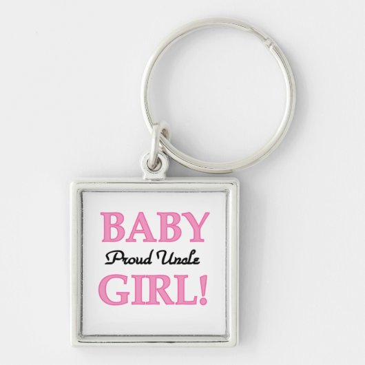 Proud oom Baby Girl Gifts Sleutelhanger (Voorkant)