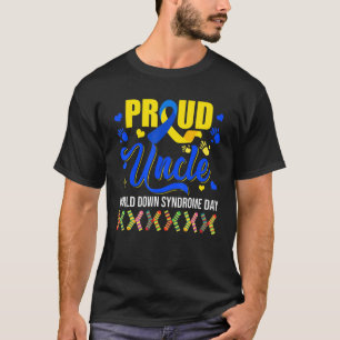 Proud oom World Down Syndrome Awareness Cute Soc T-shirt