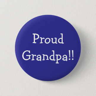 Proud opa! ronde button 5,7 cm