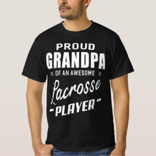 Proud opa van een Geweldige Lacrosse speler T-shirt