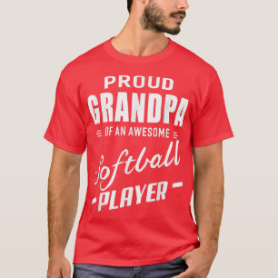 Proud opa van een Geweldige softwarespeler T-shirt