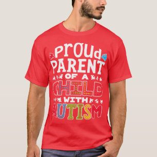 Proud Ouder Autisme voor Mannen Jonge meisjes Kind T-shirt
