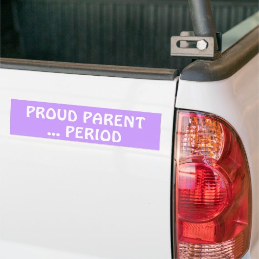 PROUD OUDER... Bumpersticker (Op Truck)