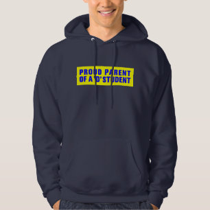 PROUD-OUDER VAN EEN D-STUDENT HOODIE