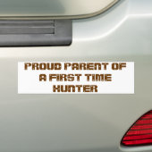 PROUD OUDER VAN EEN EERSTE TIJDSHONTER BUMPERSTICKER (Op auto)