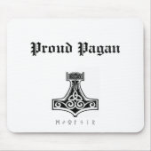 Proud Pagan Mousepad Muismat (Voorkant)
