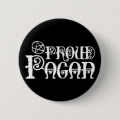 Proud Pagan Ronde Button 5,7 Cm (Voorkant)