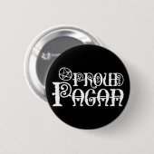 Proud Pagan Ronde Button 5,7 Cm (Voorkant /achterkant)