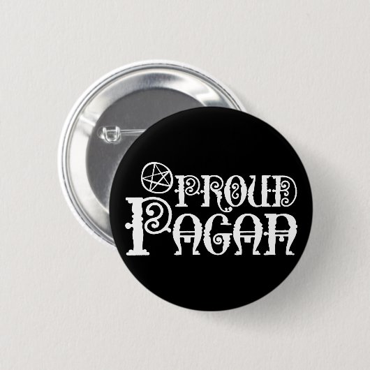 Proud Pagan Ronde Button 5,7 Cm (Voorkant /achterkant)