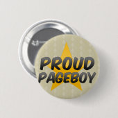 Proud Pageboy Ronde Button 5,7 Cm (Voorkant /achterkant)