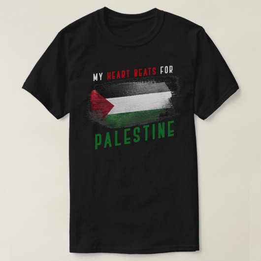Proud Palestinian Pride Gift Palestine T-shirt (Design voorkant)