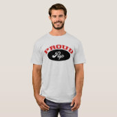 Proud Pap T-shirt (Voorkant volledig)