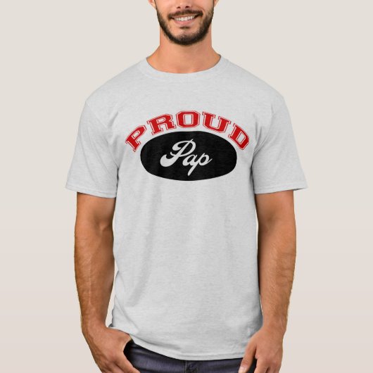 Proud Pap T-shirt (Voorkant)