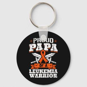 Proud Papa van een leukemiekwachter Sleutelhanger