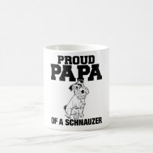 Proud Papa van een Schnauzer-Mok
