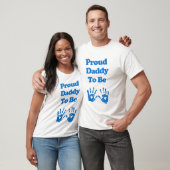 Proud papa wordt t-shirt (Unisex)