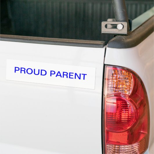 Proud Parent Bumpersticker (Op Truck)