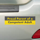 Proud Parent Bumpersticker (Op auto)
